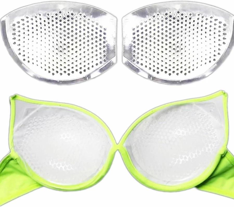 MXHUA Silicone Bra Inserts for Women - Push Up Enhancer Pads for Bikini, Swimsuit & Lingerie - Breathable & Comfortable