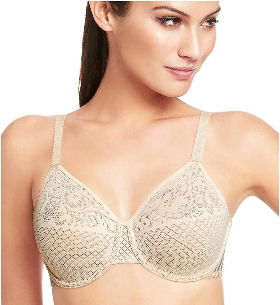 Wacoal Plus Size Minimizer Bra for Women – Smoothing & Supportive Underwire Bra