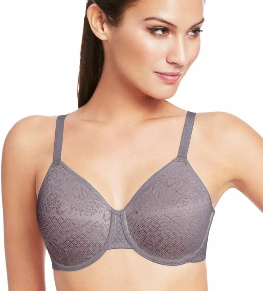 Wacoal Plus Size Minimizer Bra for Women – Smoothing & Supportive Underwire Bra