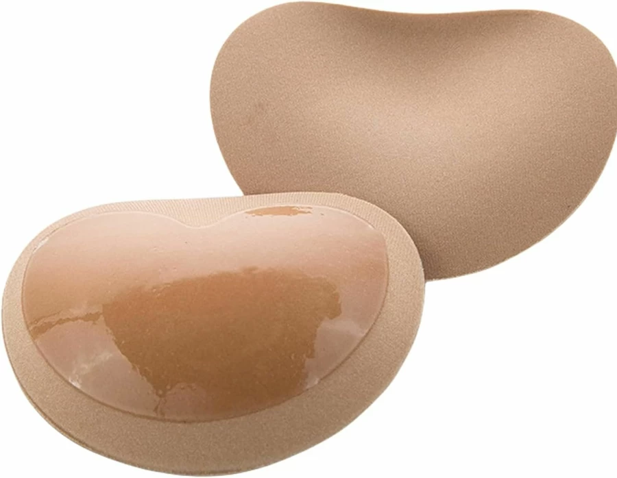Conolu Women's Removable Adhesive Bra Pads – Breathable Push Up Inserts for Lingerie & Bikini Enhancer – Comfortable Padding Cups
