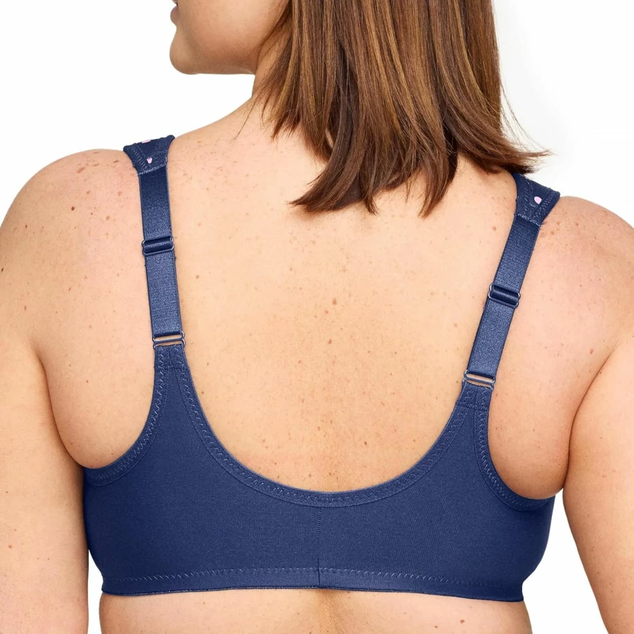 Glamorise Women's Wonderwire Front-Closure Underwire Bra #1245 - Supportive Comfort & Lift