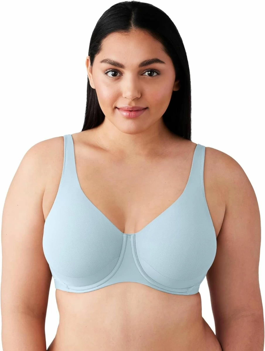 Wacoal Women's Full Figure Unlined Underwire Bra for Pendulous Shape – Comfortable & Supportive Lift