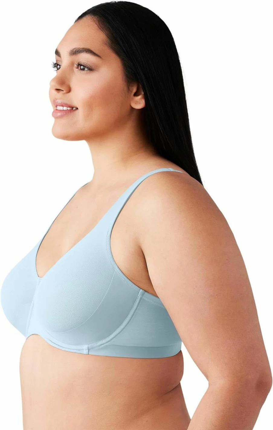 Wacoal Women's Full Figure Unlined Underwire Bra for Pendulous Shape – Comfortable & Supportive Lift