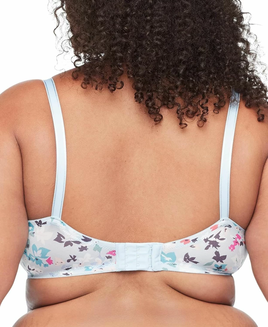 Warner's Women's Comfort Fit Tailored Underwire Bra - Supportive Everyday Lace T-Shirt Bra