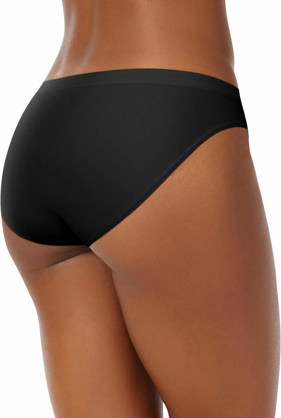 Hanes Women's 6-Pack Soft Breathable Cotton Bikini Underwear | Comfortable Multipack Panties