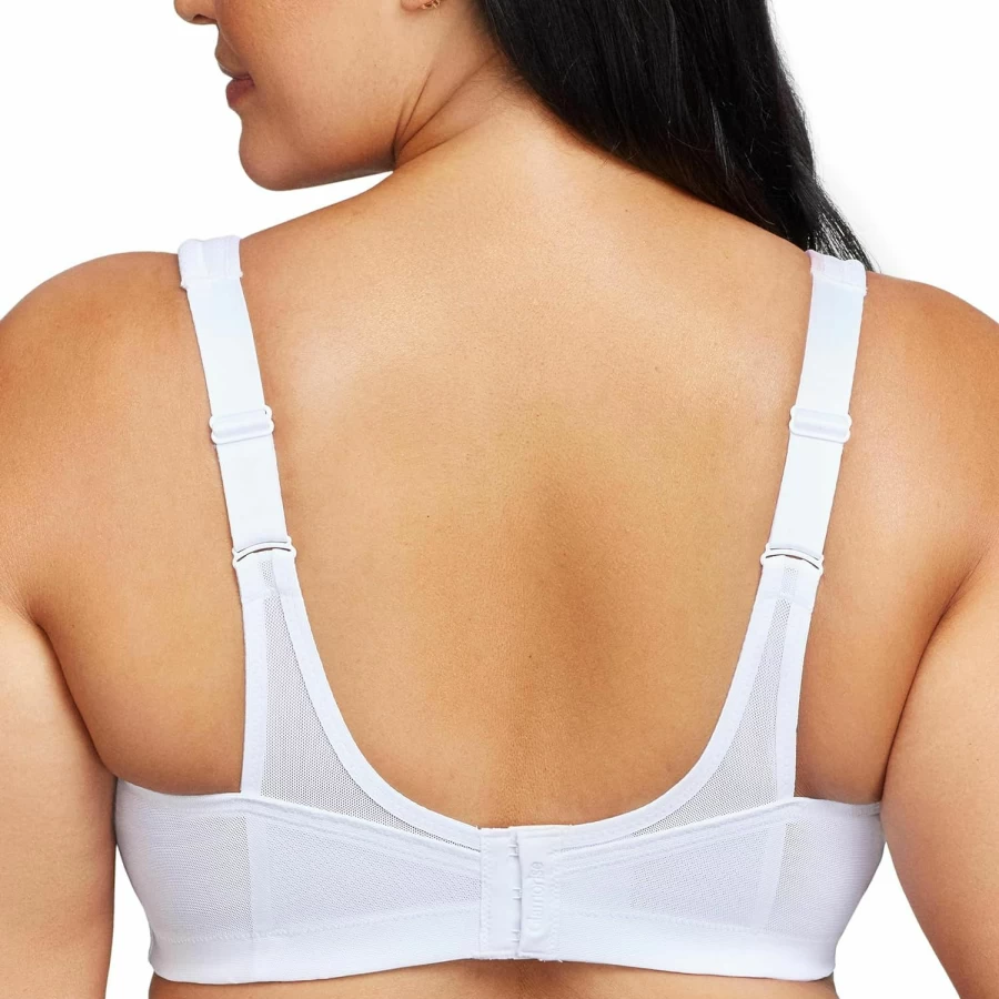 Glamorise Plus Size MagicLift Wirefree Sports Bra for Women – Seamless Support & Comfort