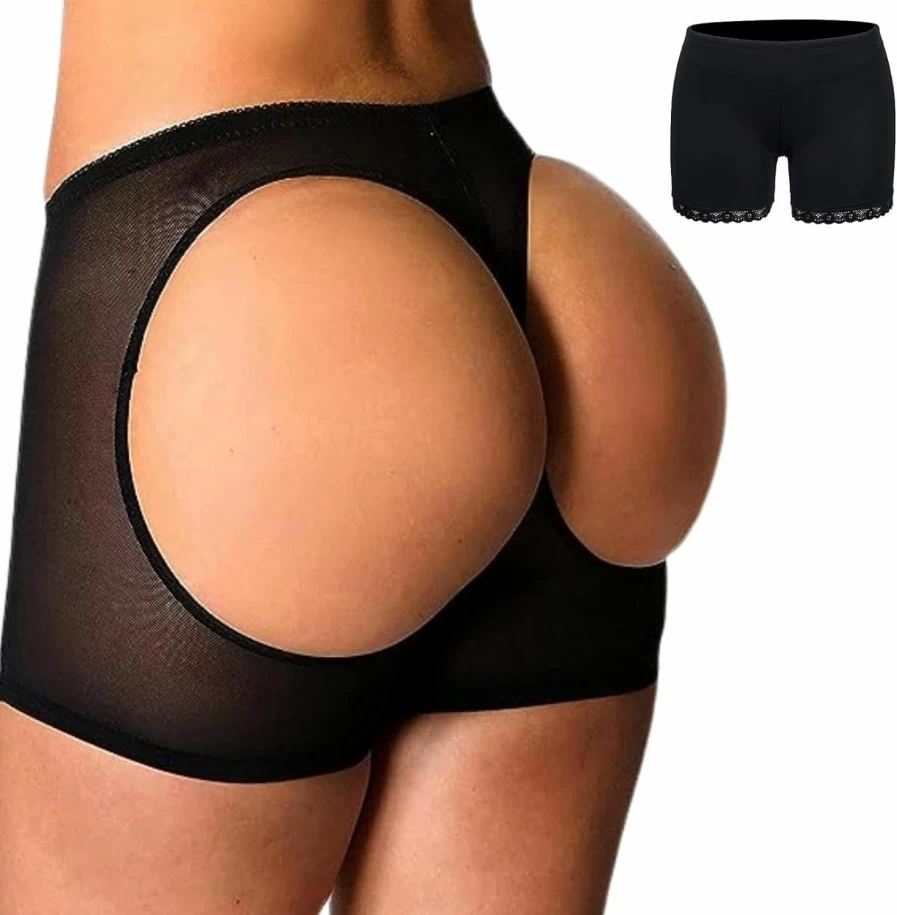 "Reatowrol Butt Lifting Shapewear Shorts for Women - Tummy Control & Booty Enhancer"