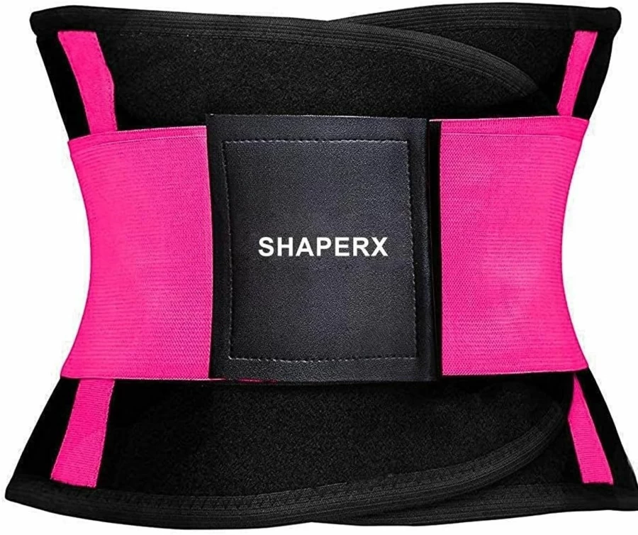 SHAPERX Women's Tummy Control Waist Trainer Belt - Slimming Corset for Belly Fat & Waist Trimming
