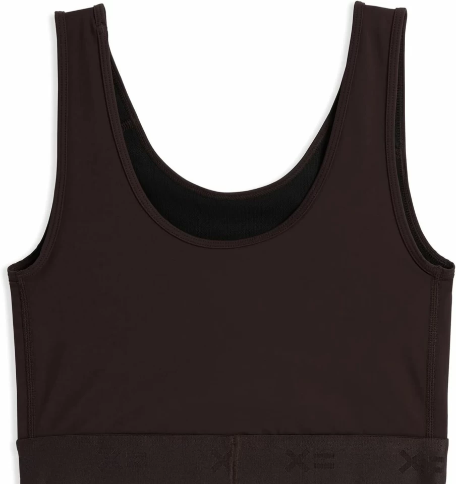 TomboyX Wireless Sports Bra - Medium Support Full Coverage Compression Top, Chest Binder Alternative (Sizes XS-6X) for Athletic Comfort