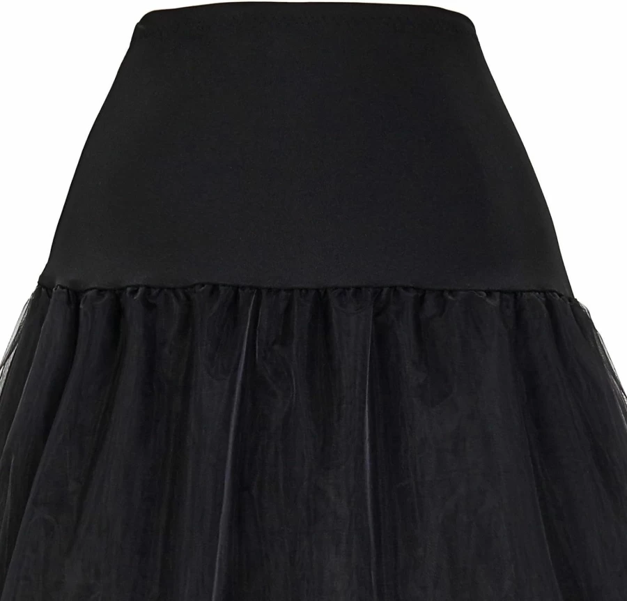 GRACE KARIN Women's Plus Size Wedding Petticoat Slip Ankle-Length Underskirt S-3X