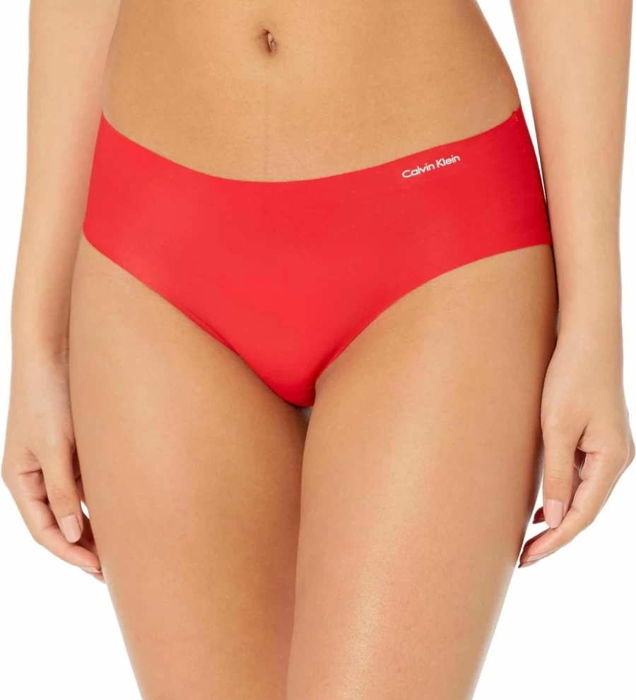 Calvin Klein Women's Invisibles Comfort Hipster Panties Multipack - Soft No-Show Underwear