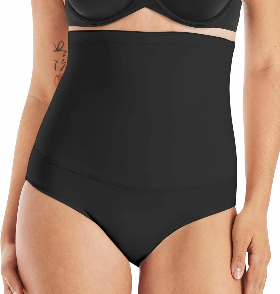 Maidenform Women's High Waist Firm Control Shapewear Brief - Cool Comfort Tummy Control Panty