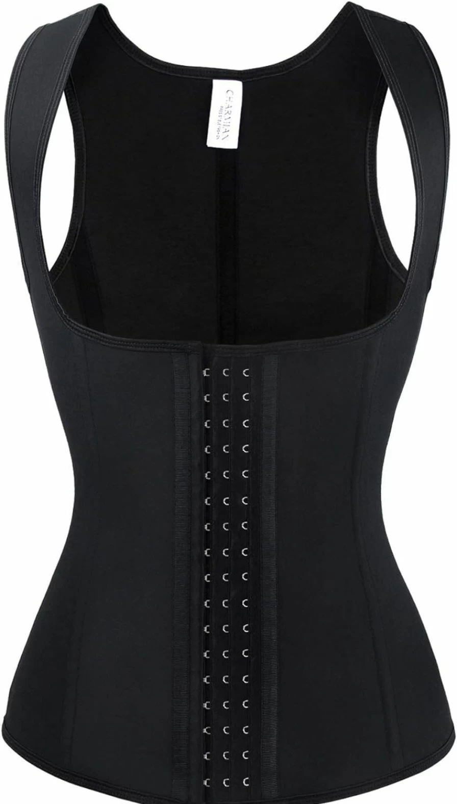Charmian Women's Steel Boned Latex Corset for Waist Training & Body Shaping
