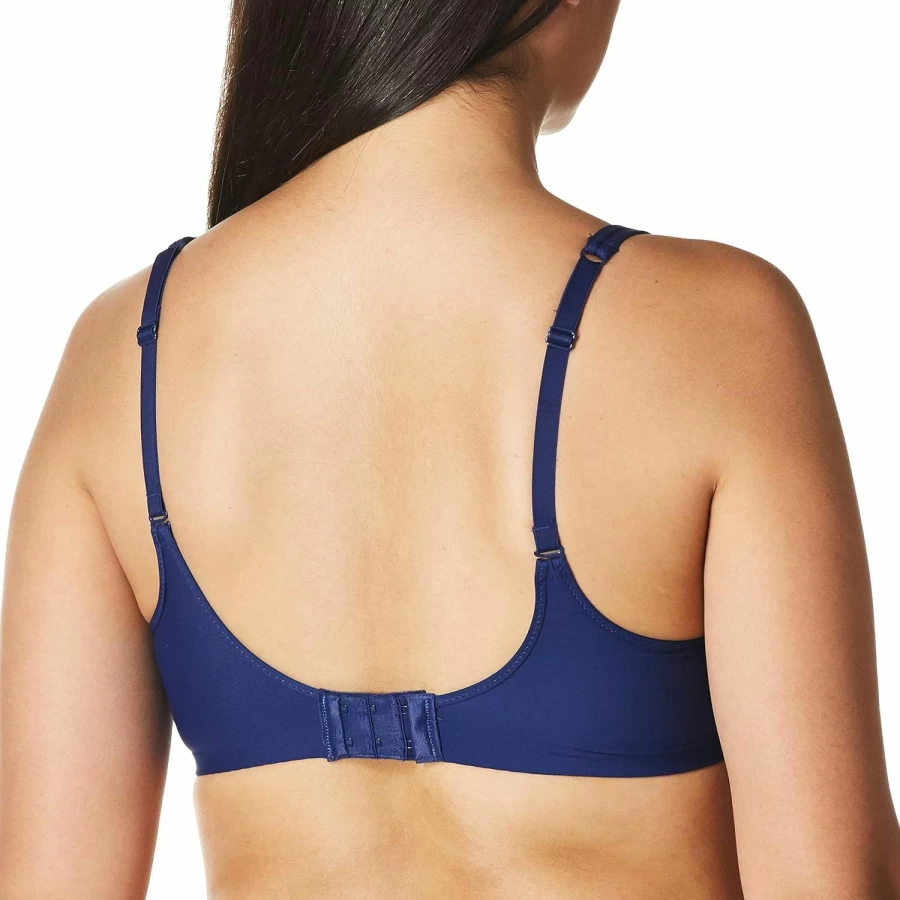 Bali Women's Ultra Light T-Shirt Bra with Convertible Straps - Comfortable Underwire Smooth U Bra