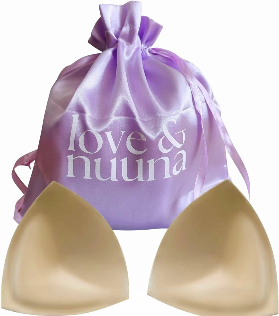 Love & Nuuna Reusable Double-Sided Adhesive Push-Up Bra Inserts - Ultra Boost Padded Boombra for Enhanced Lift