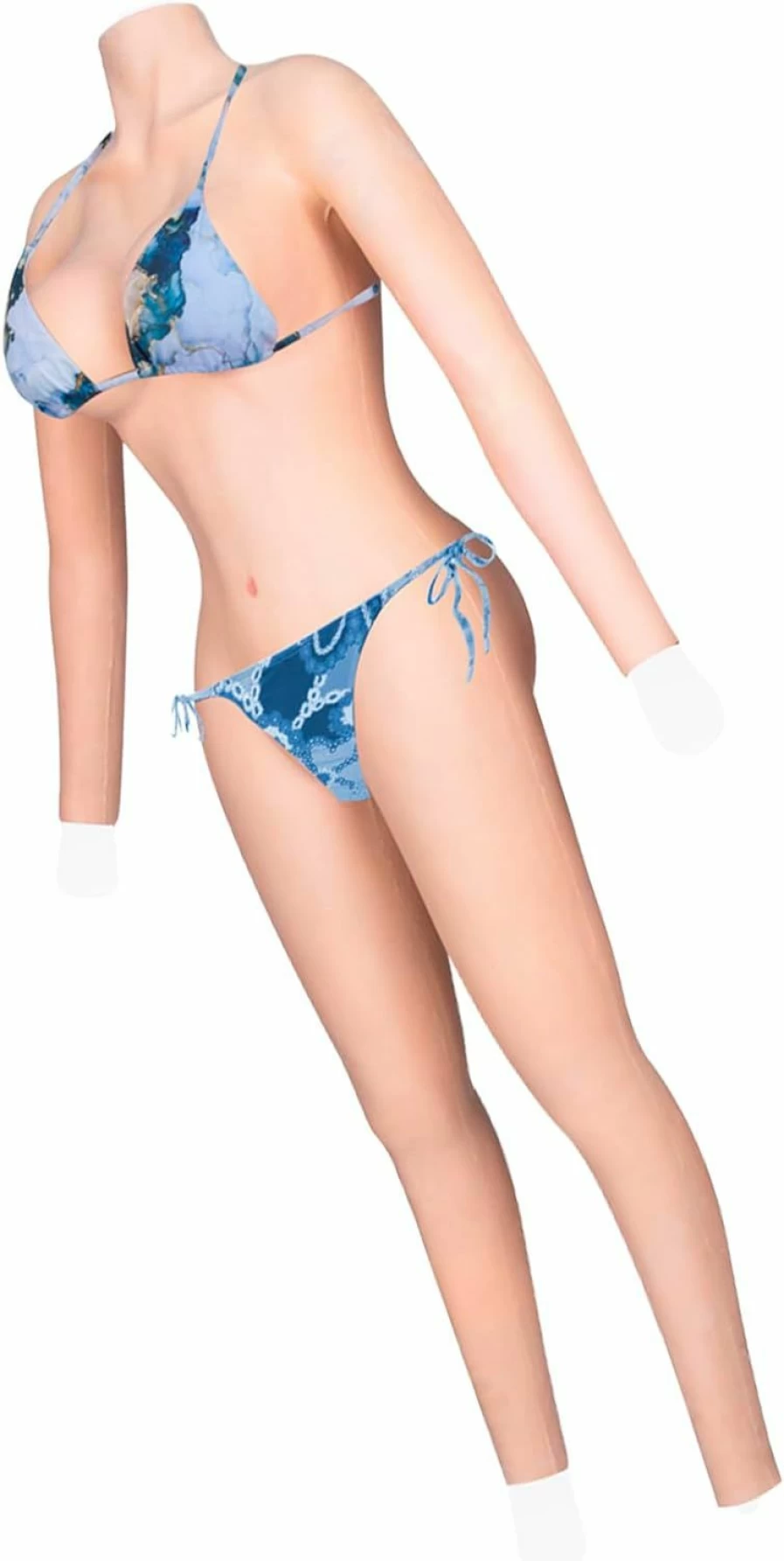 PHOXBOBG Silicone Full Body Suit for Drag Queens - Realistic C-G Cup Breastplate, Crossdressing & Performance Wear