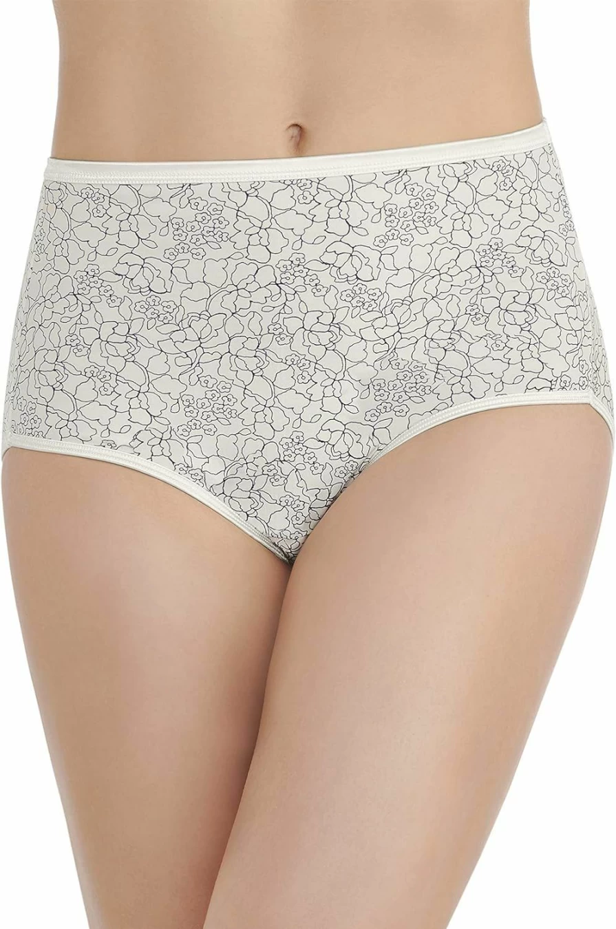 Vanity Fair Women's Illumination Brief Panties - Comfortable Regular & Plus Size Underwear