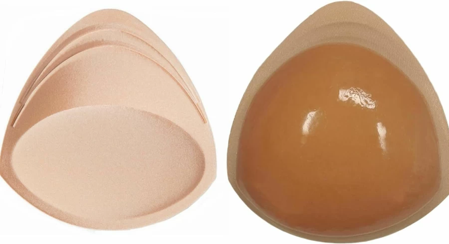 DHCare Women's Sticky Bra Push Up Adhesive Removable Bra Cups Breathable Silicone Inserts for Enhanced Lift and Comfort