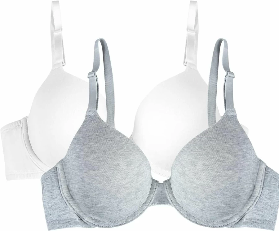 Fruit of the Loom Women's Comfort Fit T-Shirt Bra - Soft Everyday Cotton Bra