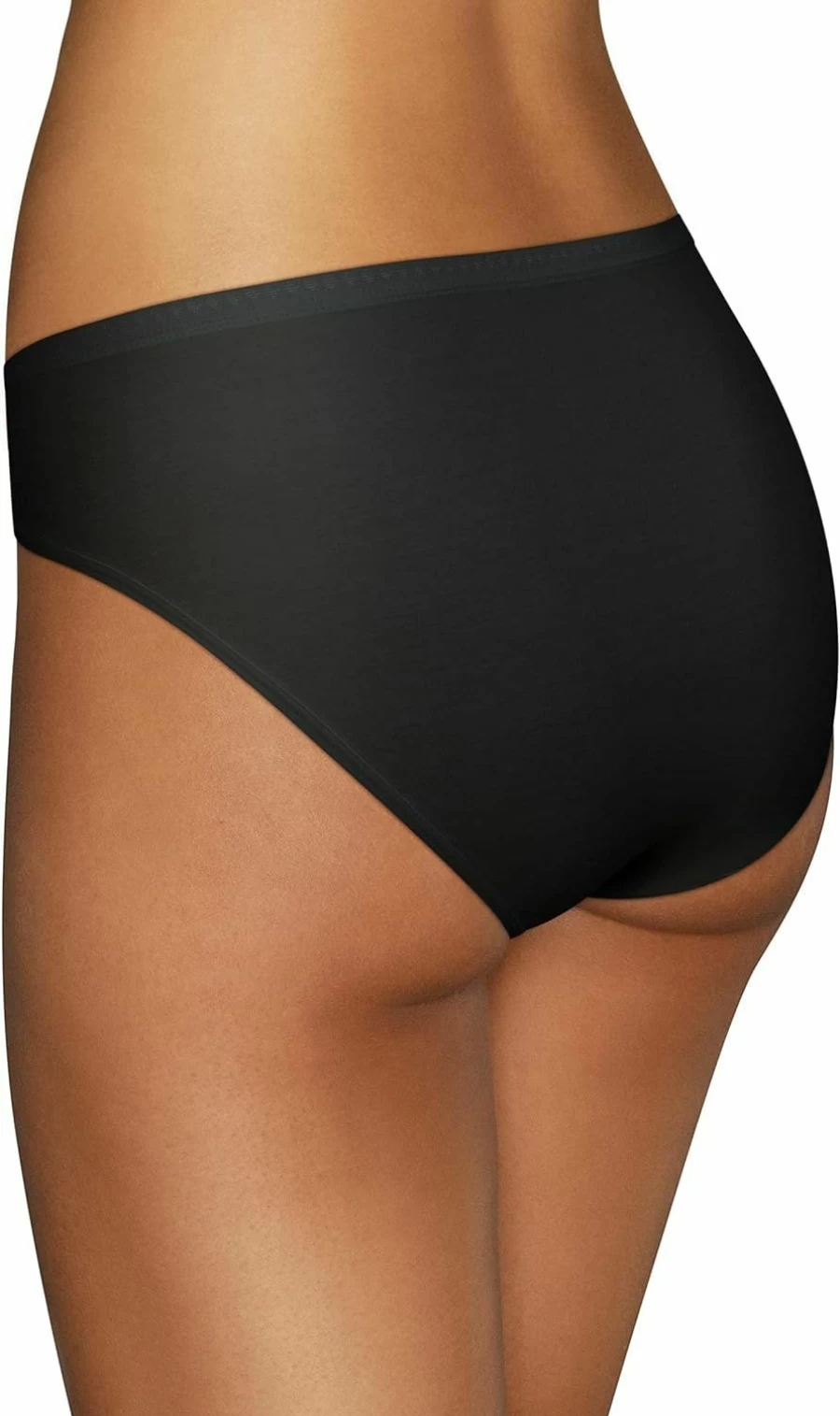 Hanes Women's High-Waisted Cotton Underwear 6-Pack - Moisture-Wicking Breathable Briefs (Assorted Colors)