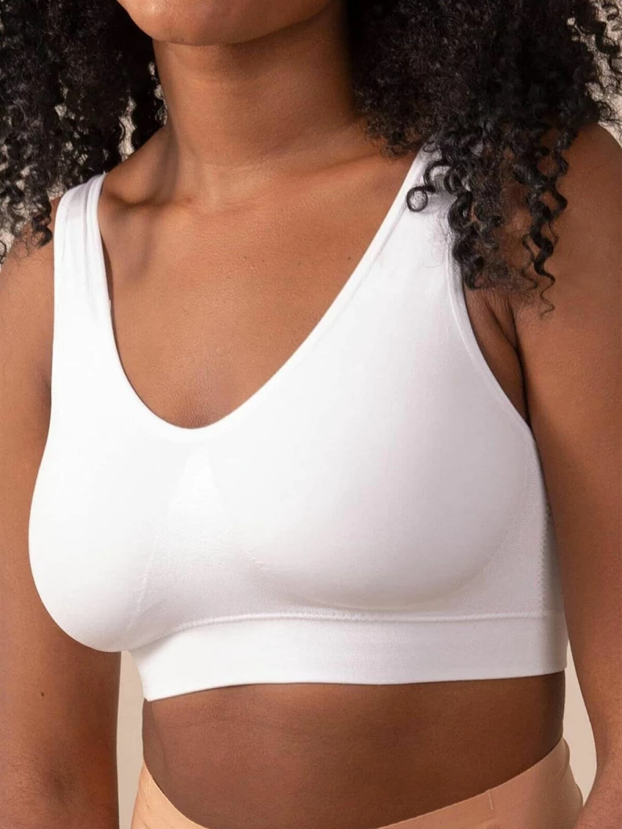 SHAPERMINT Wireless Bralette for Women - Smoothing Comfort with Removable Cups & Enhanced Support