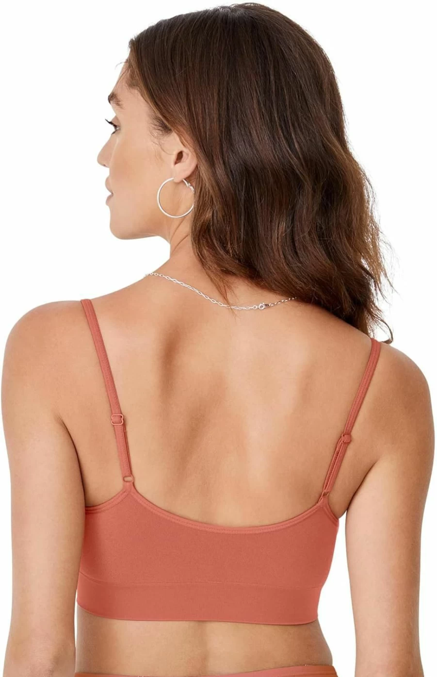 Jockey Women's Seamless Cami Strap Bralette - Modern Micro Stretch Comfort Bra