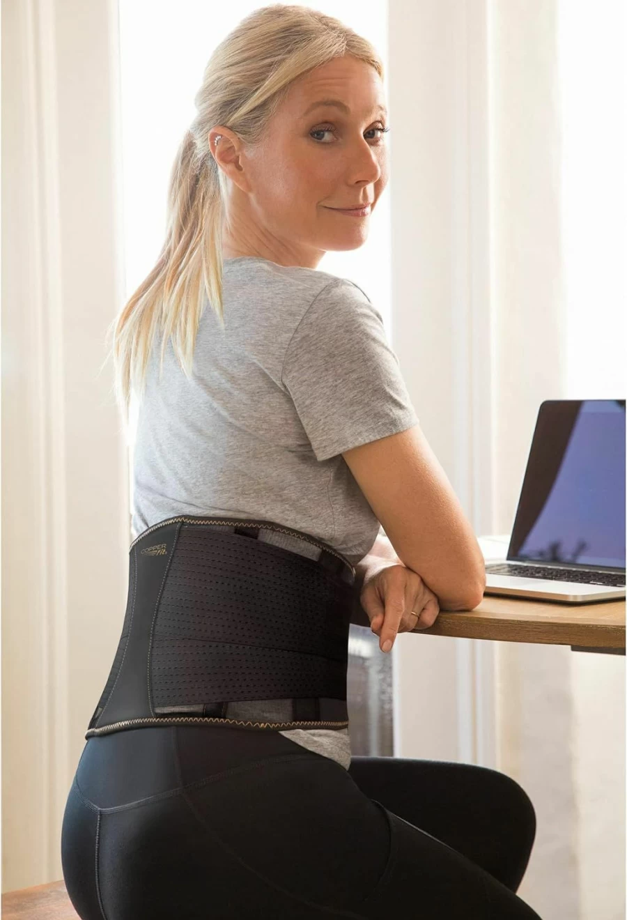 Copper Fit Women's Core Support Shaper - Tummy Control Waist Trainer for Postpartum & Weight Loss