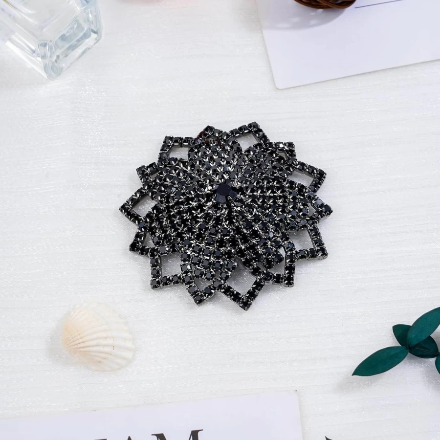 CheerHP Rhinestone Nipple Pasties - Reusable Diamond Tassel Covers for Halloween, Christmas, and Parties