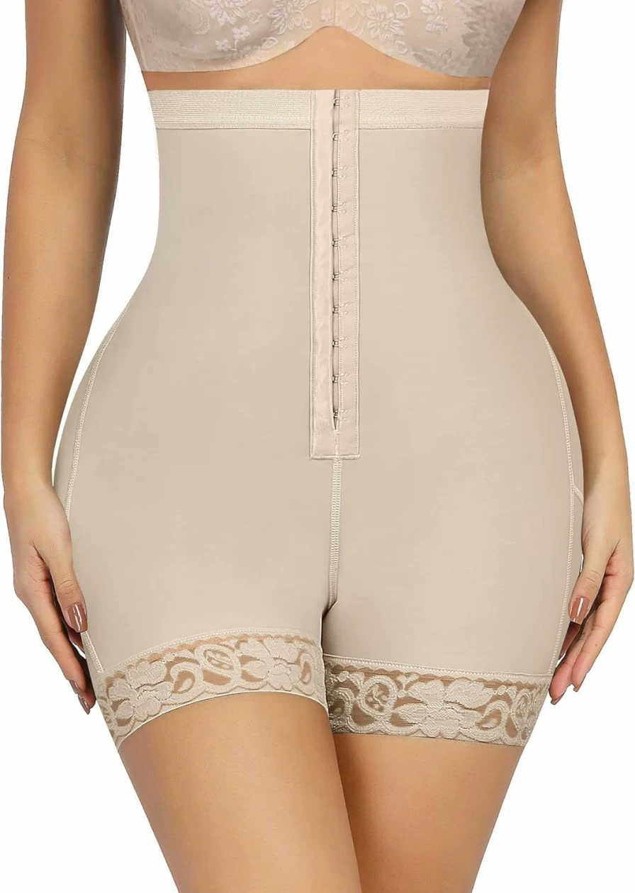 FeelinGirl Colombian Shapewear Shorts for Women - Butt Lifting, Tummy Control Fajas Moldeadoras