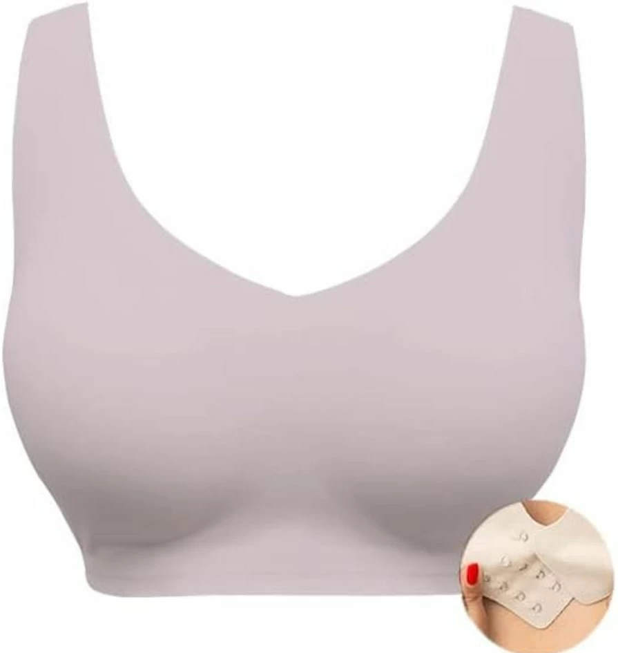 Sendyou SY16 Seamless Post-Surgery Mastectomy Bra with Prosthesis Pockets - Comfortable Support for Women, Sizes 34-42 ABCD