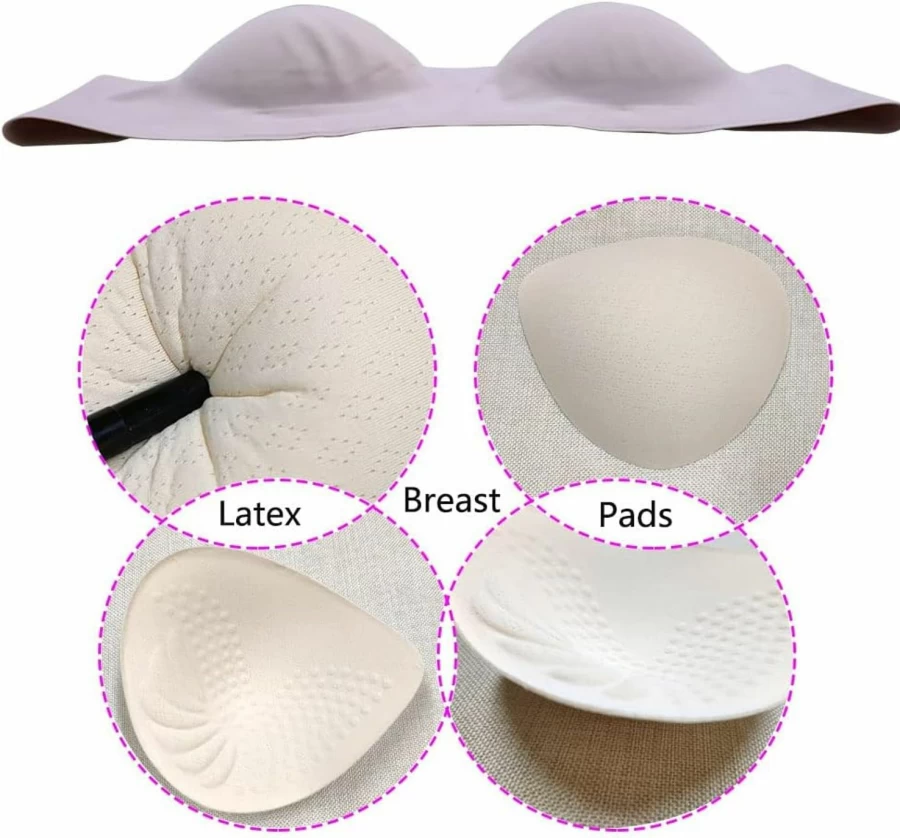 Sendyou SY16 Seamless Post-Surgery Mastectomy Bra with Prosthesis Pockets - Comfortable Support for Women, Sizes 34-42 ABCD