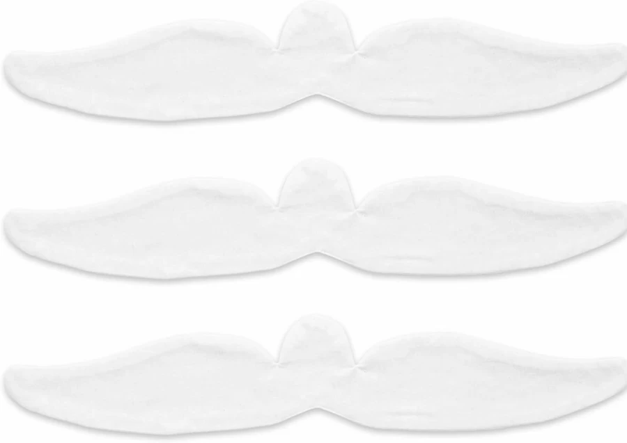 KimYoung 3-Pack Breathable Brushed Cotton Bra Liners for Sweat Rash & Boob Comfort - Soft Double-Sided Pads
