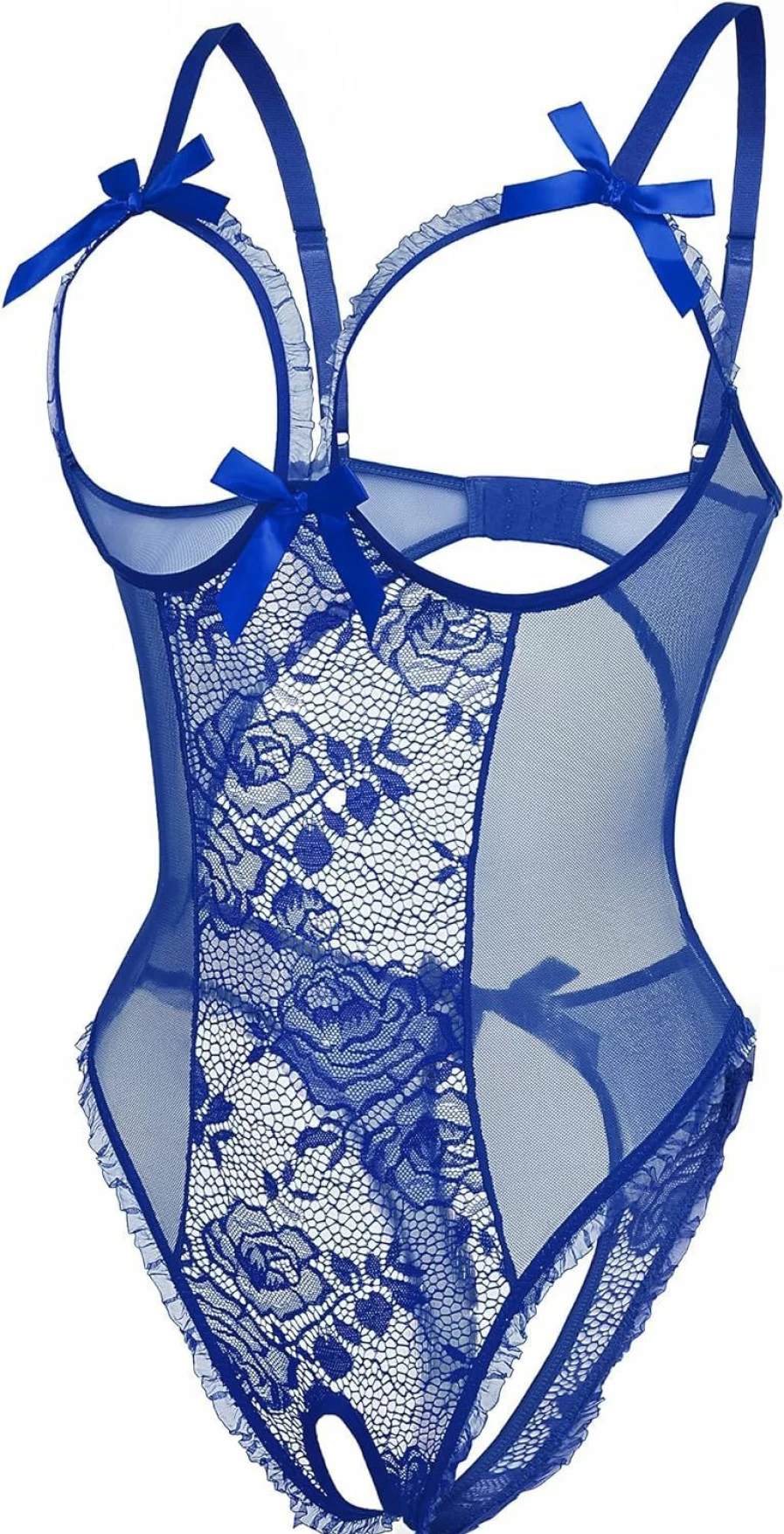 Avidlove Women's Sexy Lace Babydoll Lingerie Bodysuit - One Piece Mini Chemise for Women