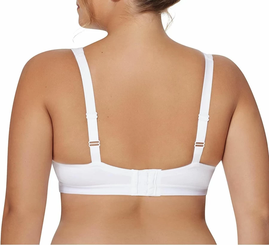 JUST MY SIZE Women's Comfortable Wirefree Bra MJ1220 for Active Lifestyle