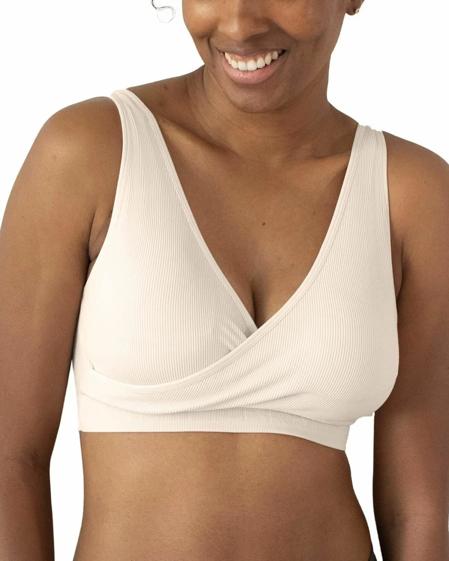 Kindred Bravely Sublime Adjustable Nursing Bra - Wireless Maternity & Breastfeeding Bra for Comfort and Support