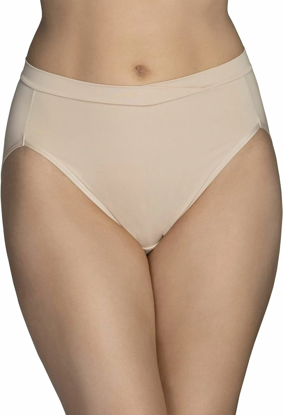 Vanity Fair Women's Hi-Cut Comfort Underwear - Soft Beyond Comfort Panties