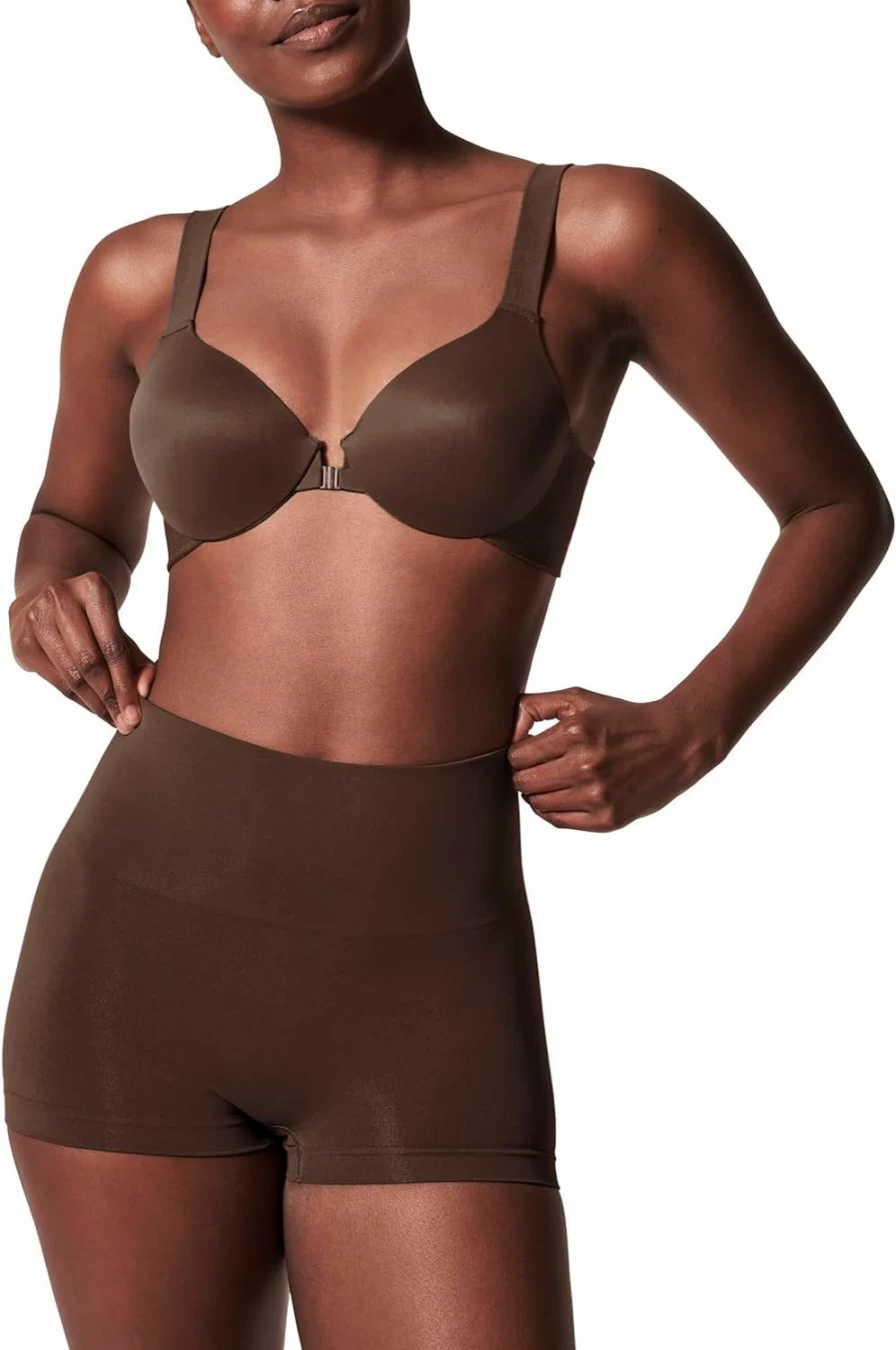 SPANX Women's Tummy Control Boyshort Shapewear – Everyday Comfort & Smoothing Underwear