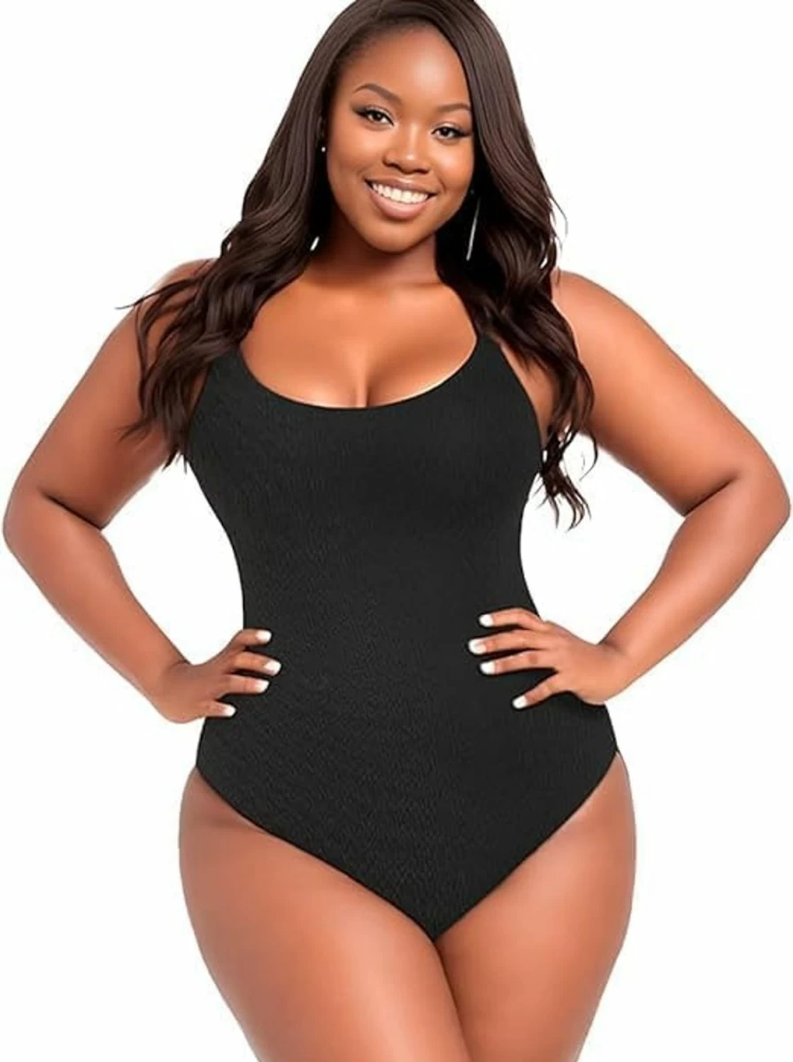 Revenge Body Women's Tummy Control Bodysuit - Seamless Sculpting Shapewear for a Snatched Silhouette