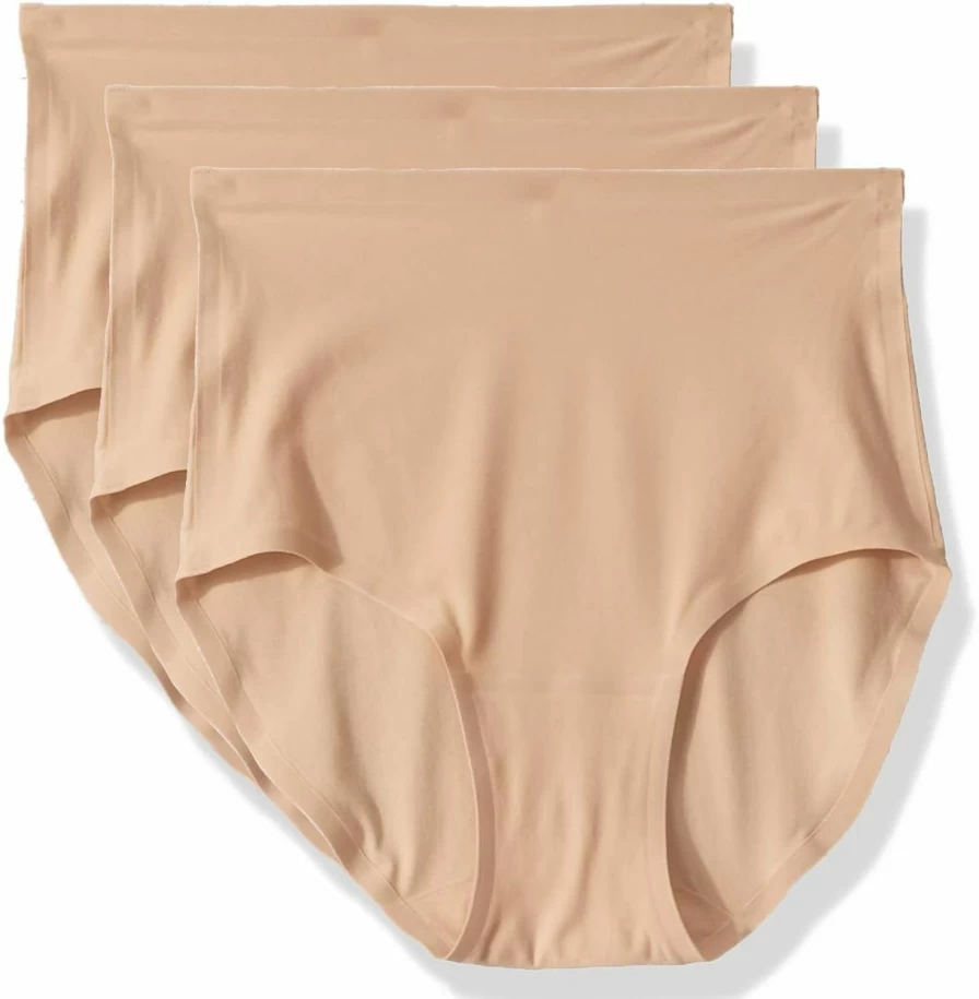 Chantelle Women's High Rise Soft Stretch Briefs - Comfortable One Size Underwear for Everyday Wear
