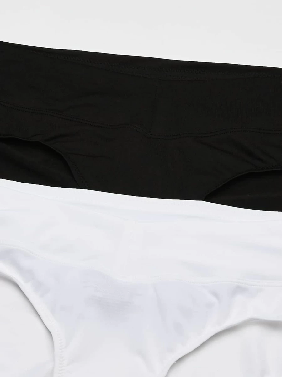 Warner's Women's No Muffin Top Hipster Panties 3-Pack - Comfortable & Smoothing Underwear