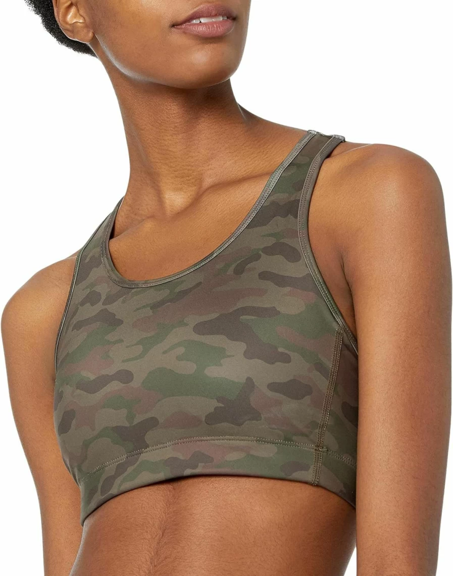 Amazon Essentials Women's Medium Support Active Sports Bra - Racerback Workout Top for Fitness & Yoga
