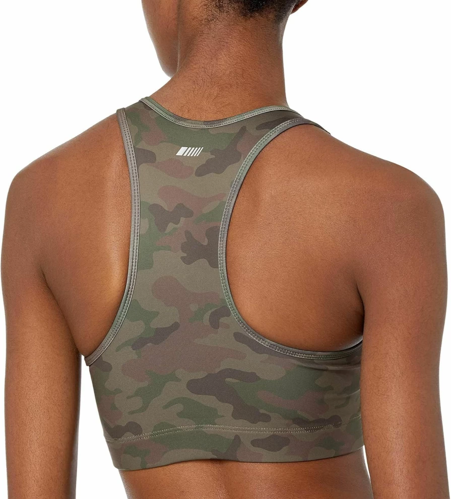 Amazon Essentials Women's Medium Support Active Sports Bra - Racerback Workout Top for Fitness & Yoga