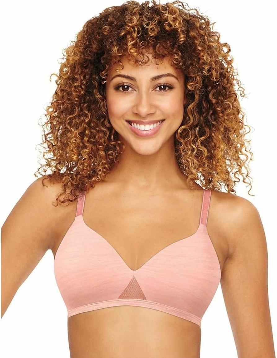 Hanes Women's ComfortFlex Wireless T-Shirt Bra with Soft Comfort Foam - Lightweight Support for Everyday Wear