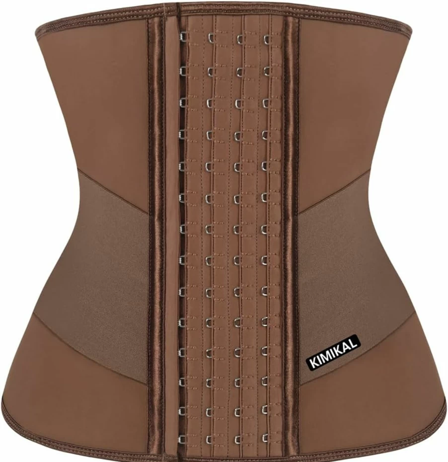 KIMIKAL Women's Tummy Control Waist Trainer Corset – Slimming Shapewear Belt for Long Torso, Workout & Everyday Wear