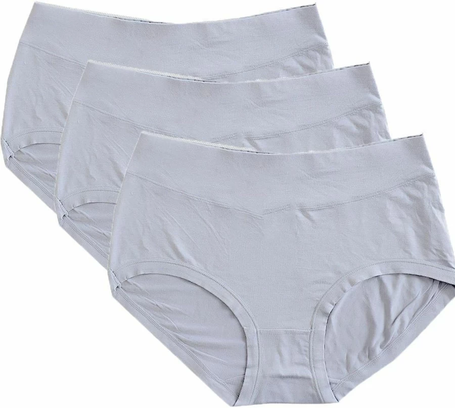 "Warm Sun Women's Plus Size Bamboo Viscose Panties - Soft, Breathable, Stretchy High Waist Underwear (S-3XL)"