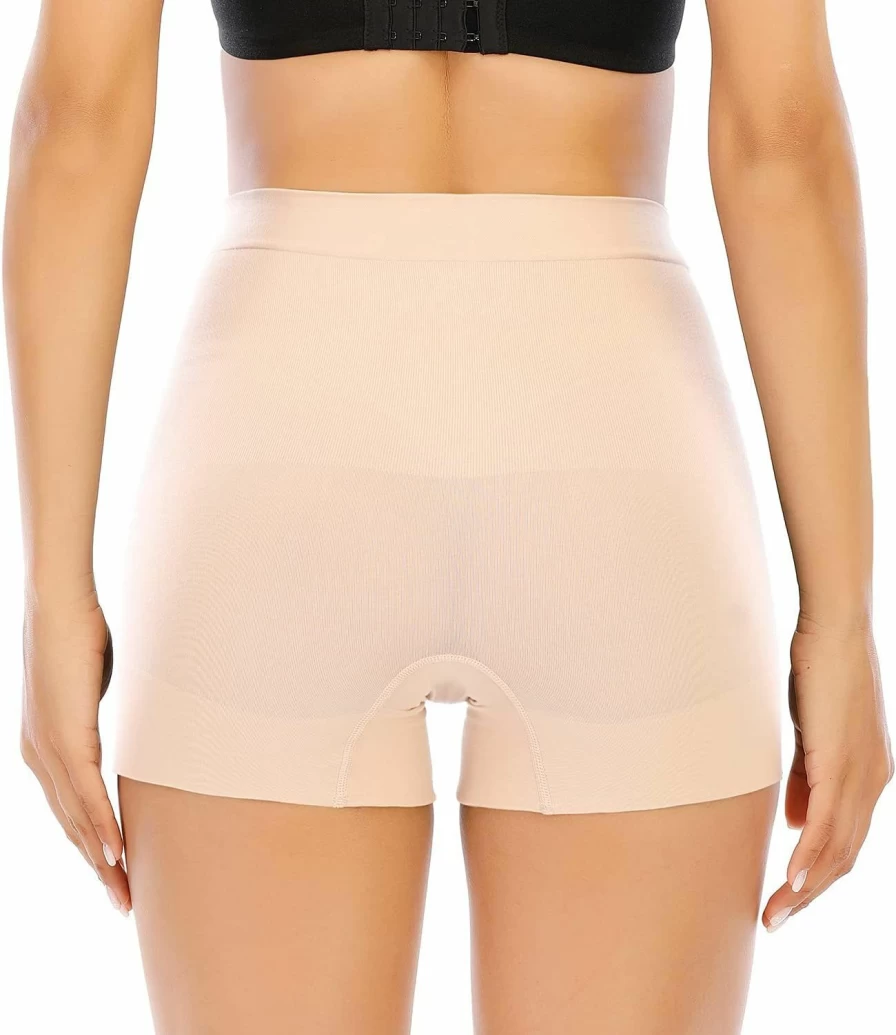Werena Women's Seamless Tummy Control Boyshorts - Slimming Shapewear Underwear Shorts