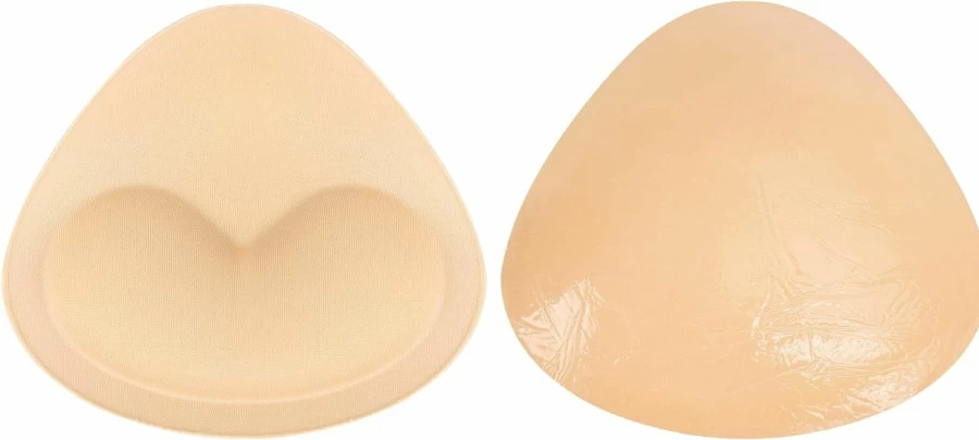 Niidor Sticky Fabric Bra Inserts - Add A Cup Size, Waterproof Breast Pads for Bikini, Swimsuit & Dress