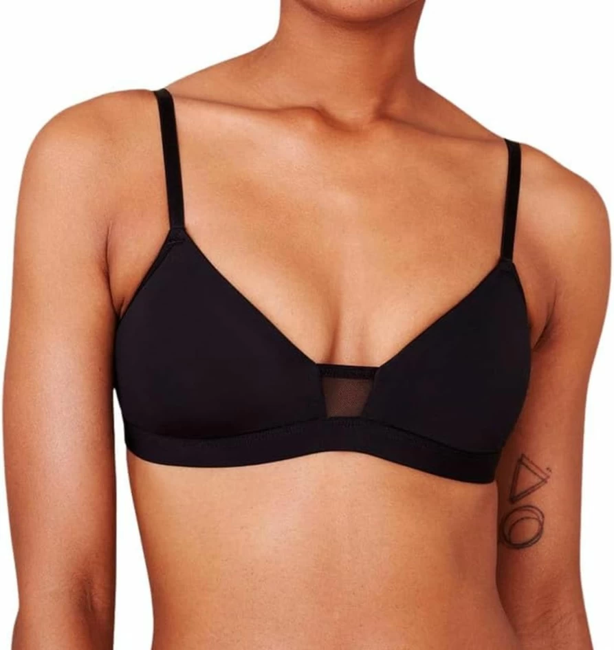Pepper Wireless Comfort Bra for Women - Feelgood Wirefree T-Shirt Bra with Convertible Racerback Straps (XXS-XL) | Soft Support Everyday Bralette