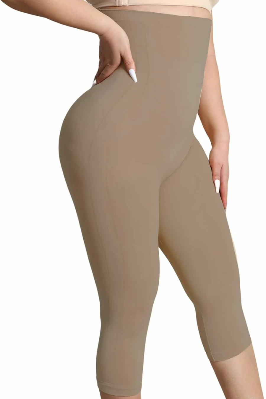 "Takusun High Waisted Shapewear Leggings for Women - Tummy Control, Butt Lifting, Thigh Slimming Seamless Body Shaper Pants"
