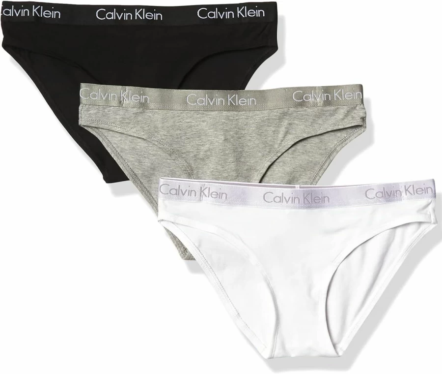 Calvin Klein Women's Cotton Bikini Panties 2-Pack Multipack | Comfortable & Stylish Underwear